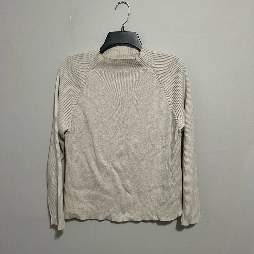 Relativity Cream Women's Turtleneck Sweater